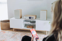Pure Classic Stereo Hi-Fi-system – DAB+, CD, Bluetooth, 100W, ek
