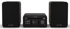 Pure Classic Stereo Mini Hi-Fi-system – DAB+, CD, Bluetooth, 40W, svart