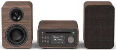 Pure Classic Stereo Mini Hi-Fi-system – DAB+, CD, Bluetooth, 40W, valnöt