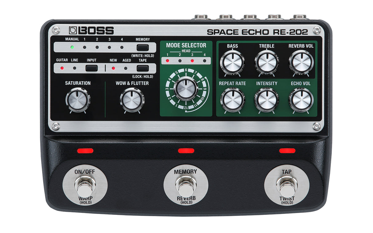 Boss RE-202 Space Echo Delay gitarrpedal