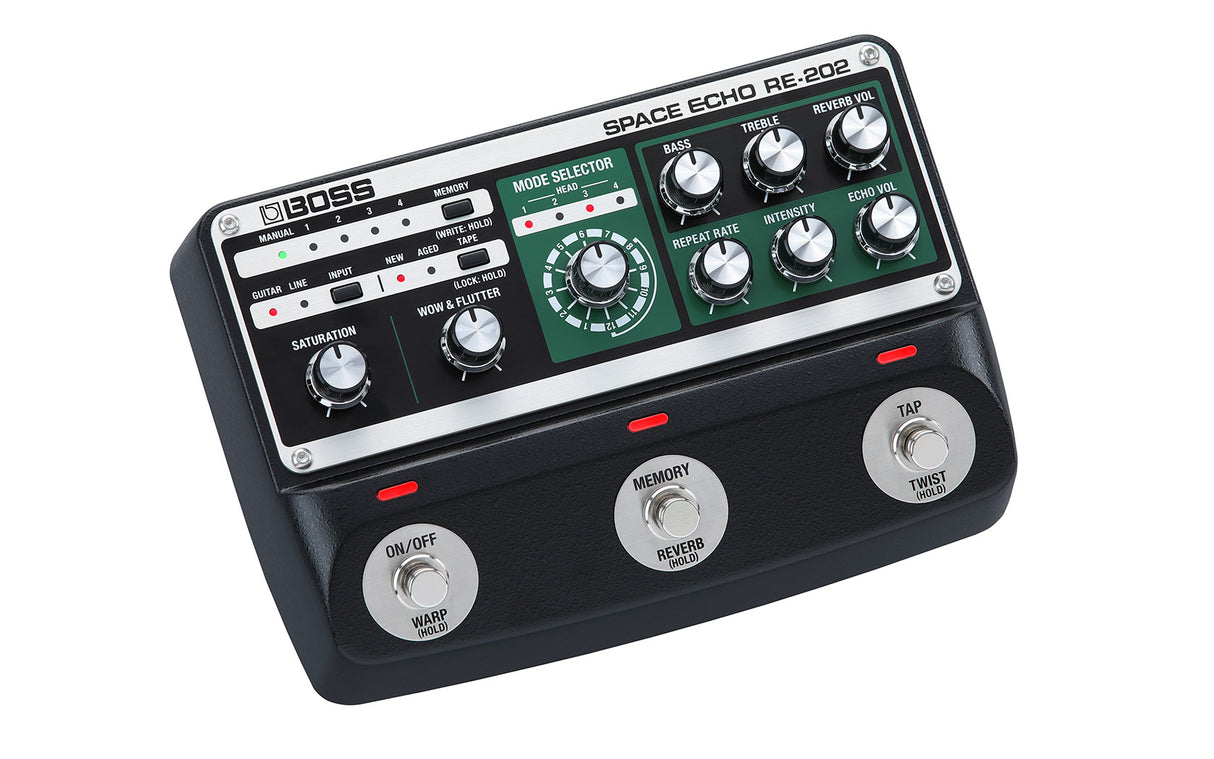 Boss RE-202 Space Echo Delay gitarrpedal