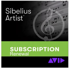 Sibelius Artist-prenumeration FÖRNYELSE