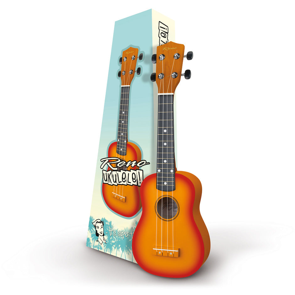 Reno RU150 Soprano Ukulele (röd)