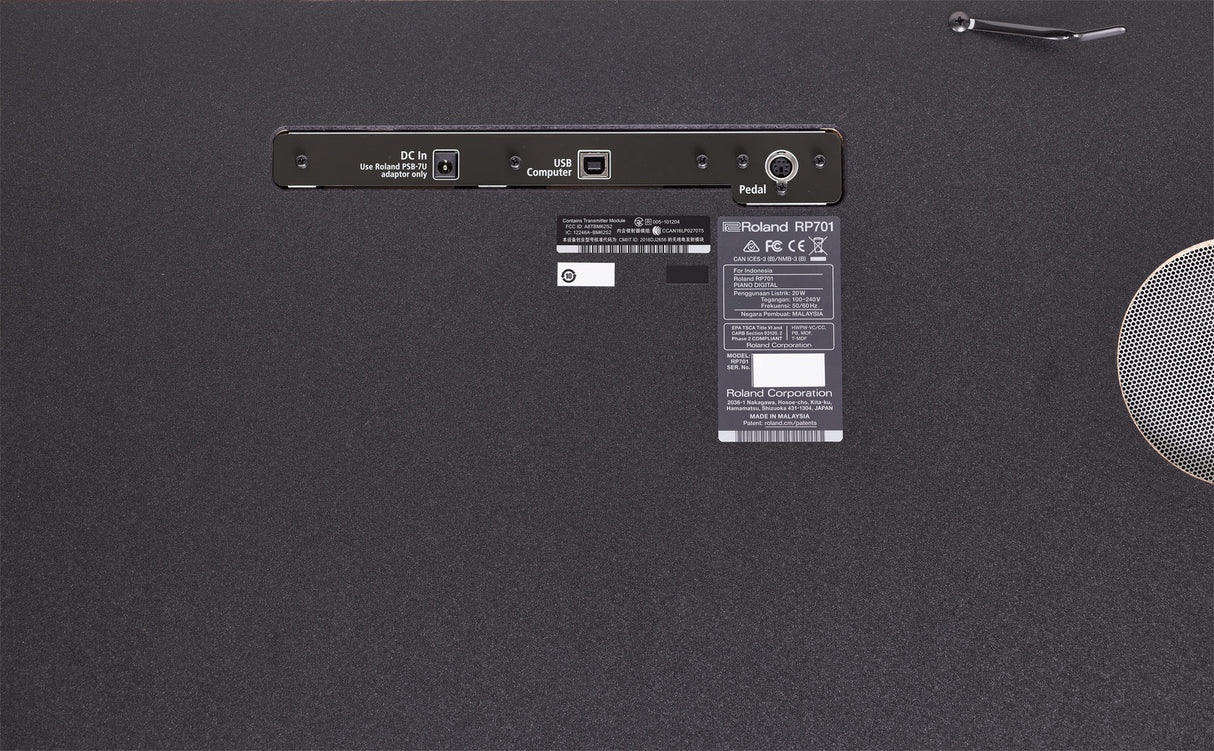Roland RP701 digitalpiano (svart)