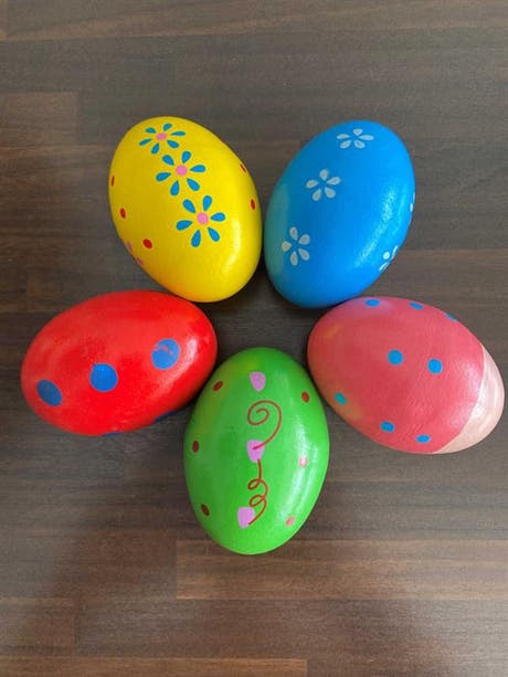 Rytm-ägg - Egg shaker - 5-pack