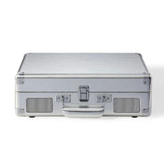 Crosley Cruiser Plus Skivspelare Tvåvägs Bluetooth (Silver)
