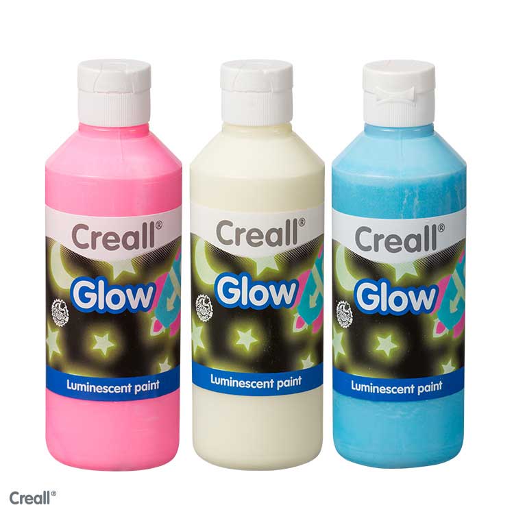 Glow in the dark färg