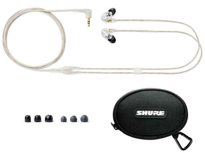 Shure SE215-CL - In-Ear Hörlurar (Clear)