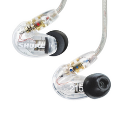 Shure SE215-CL - In-Ear Hörlurar (Clear)
