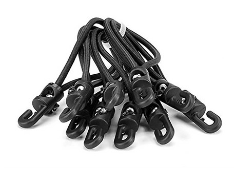 Spannfix resår 10 st. (Svart)