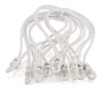 Spannfix elastiska band, 10 st. (Vit)