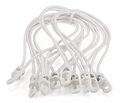 Spannfix elastiska band, 10 st. (Vit)