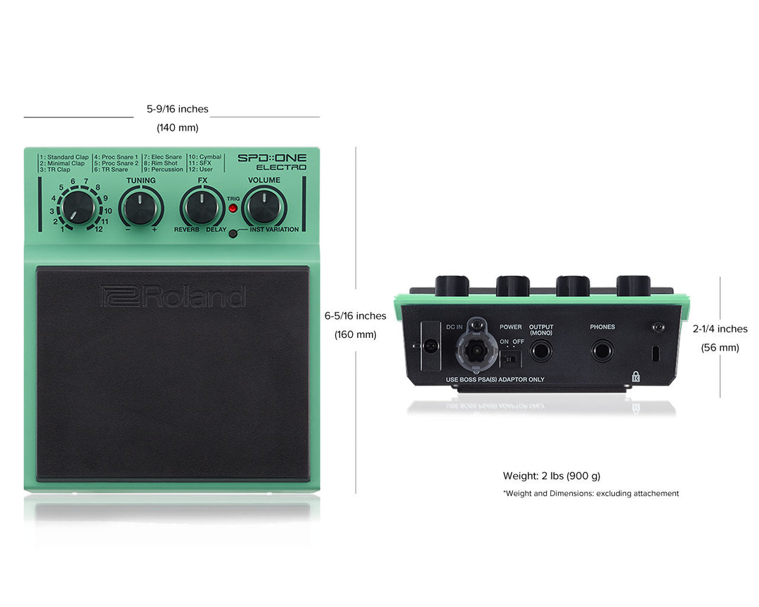Roland SPD-1E ONE ELECTRO Trommepad