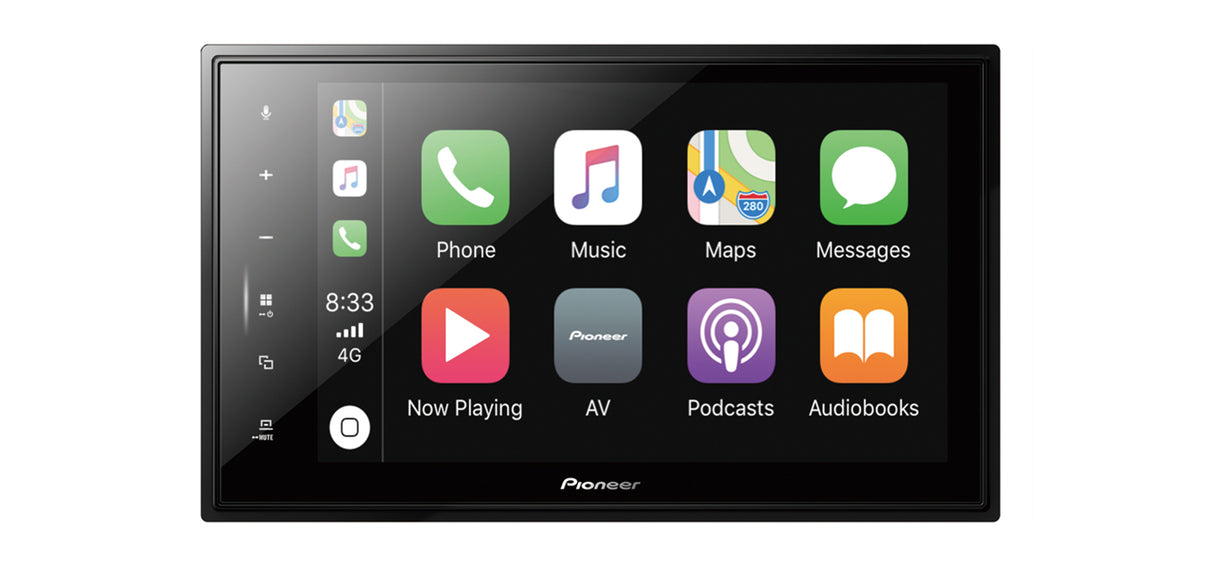 Pioneer SPH-EVO82DAB-Uni1-DIN Bilstereo med Apple CarPlay , DAB och Bluetooth