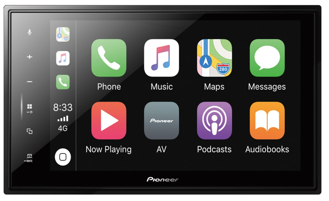 Pioneer SPH-EVO82DAB-208 Apple CarPlay till Peugeot 208/2008