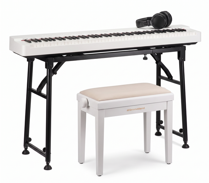 Yamaha P-225WH Startpaket (Vit)