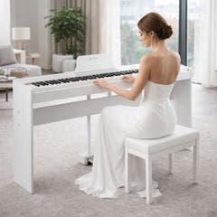 Suprimo SDP88 WH Digital Piano 88 med vägda tangenter, vit