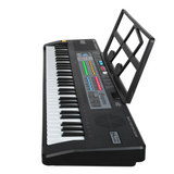 SUPRIMO 6109L Keyboard med Lysende Tangenter, Mikrofon og Nodestativ