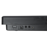SUPRIMO 6109L Keyboard med Lysende Tangenter, Mikrofon og Nodestativ
