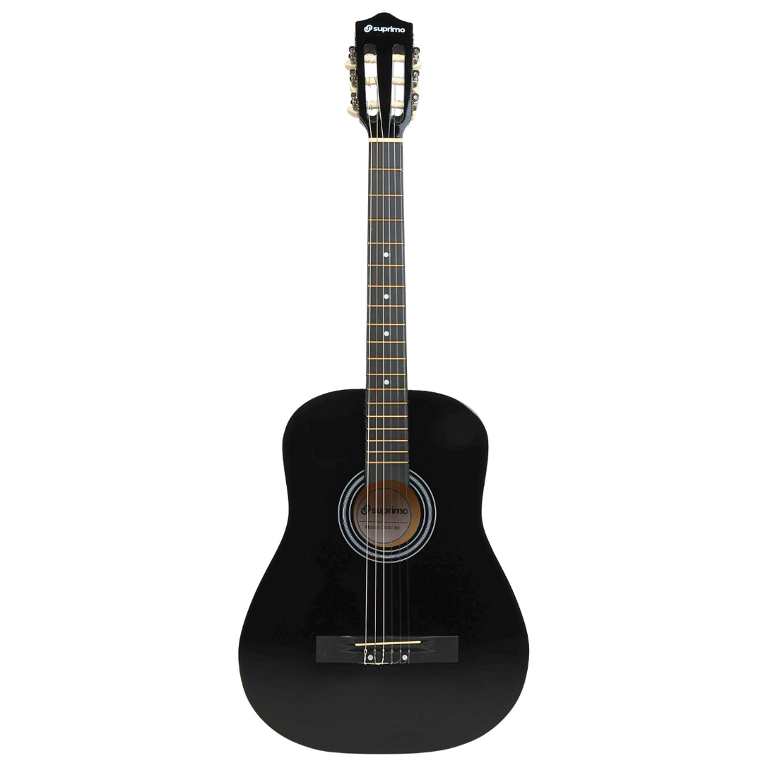 Suprimo CGS1 BK Klassisk Gitarrer 4/4 – Svart