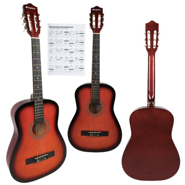 Suprimo CGS1 SB Klassisk Gitarrer 4/4 – Sunburst