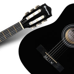 Suprimo CGS1 BK Klassisk Gitarrer 4/4 – Svart