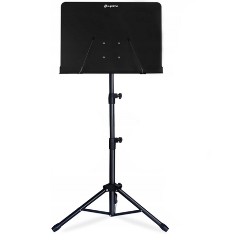 Stativ för notblad Justerbart 82-146 cm, Svart