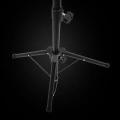 D4 notställ justerbart 82-146 cm, svart