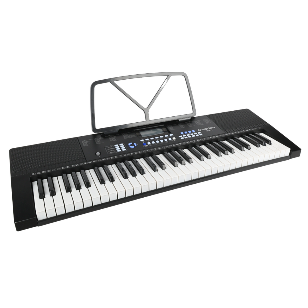Suprimo EK611 Keyboards 61 Tangenter, Sort