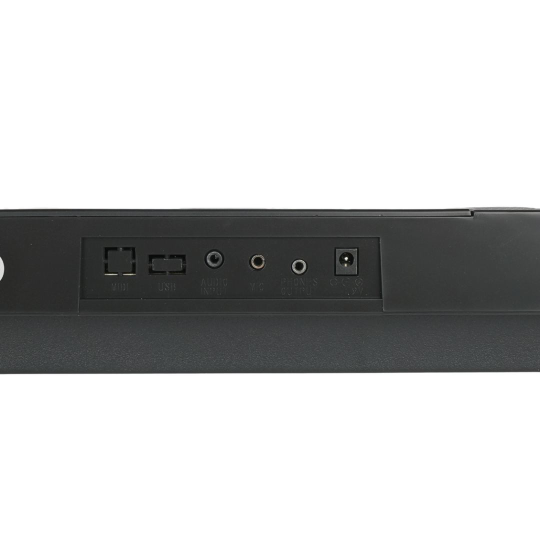 Suprimo EK611 Keyboards 61 Tangenter, Sort