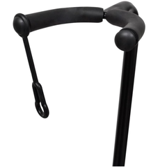 Hopfällbart Gitarrstativ 62-74 cm med Säkerhetsrem