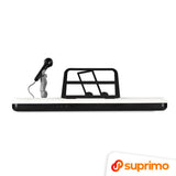 SUPRIMO KEY61 KD Keyboard med 61 tangenter och Mikrofon, vit