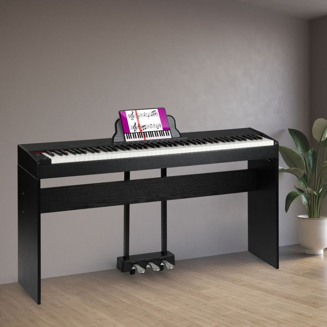 Suprimo SDP88 BK Digital Piano 88 med viktade tangenter, Sort