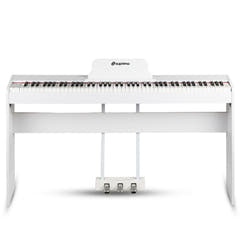 Suprimo SDP88 WH Digital Piano 88 med vägda tangenter, vit