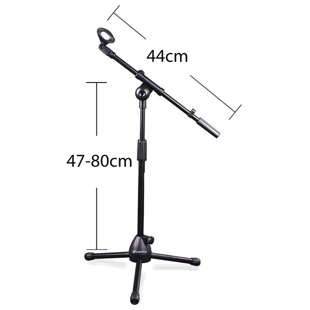 Bordsmikrofonstativ (47-80cm)
