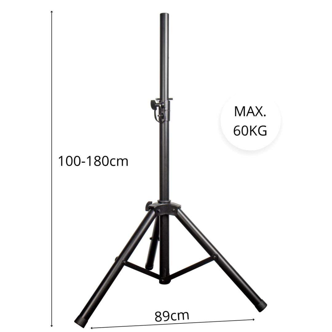 Högtalarstativ 180 cm (60 kg)