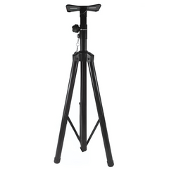 Högtalarstativ Tripod svart med säkerhetssprint