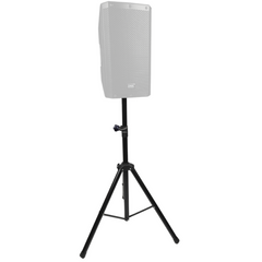 Högtalarstativ Tripod svart med säkerhetssprint