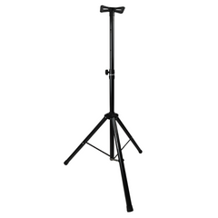 Högtalarstativ Tripod svart med säkerhetssprint