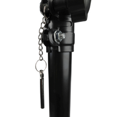 Högtalarstativ Tripod svart med säkerhetssprint