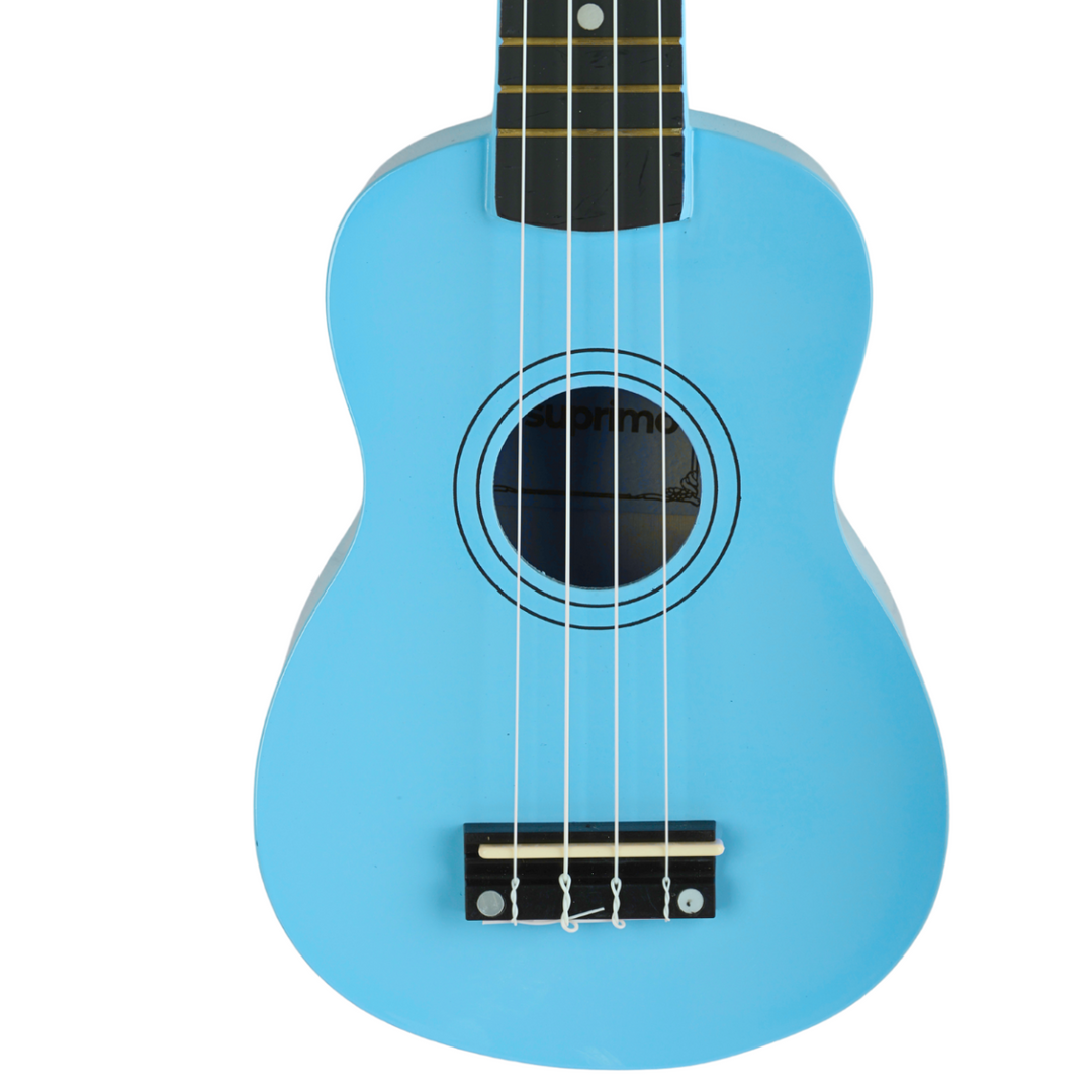 Sopranukulele, blå
