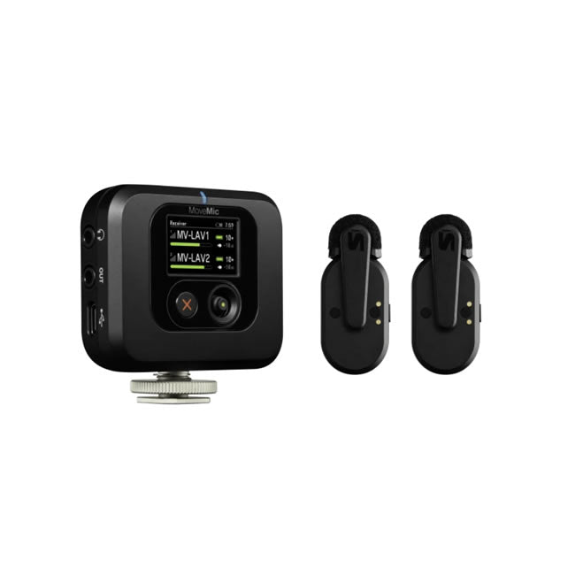 Shure MoveMic Two Bluetooth Camera Set (2 mikrofoner)