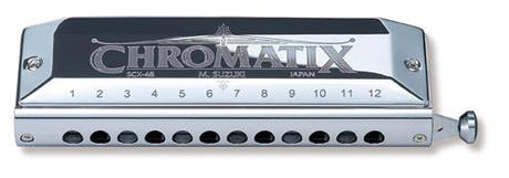Suzuki SCX-48 kromatiskt munspel - Ton: F