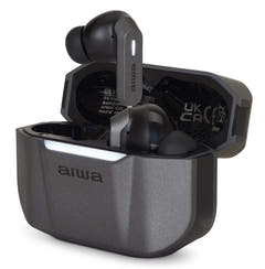 Aiwa ETWS-330TN TWS-öronproppar, titan