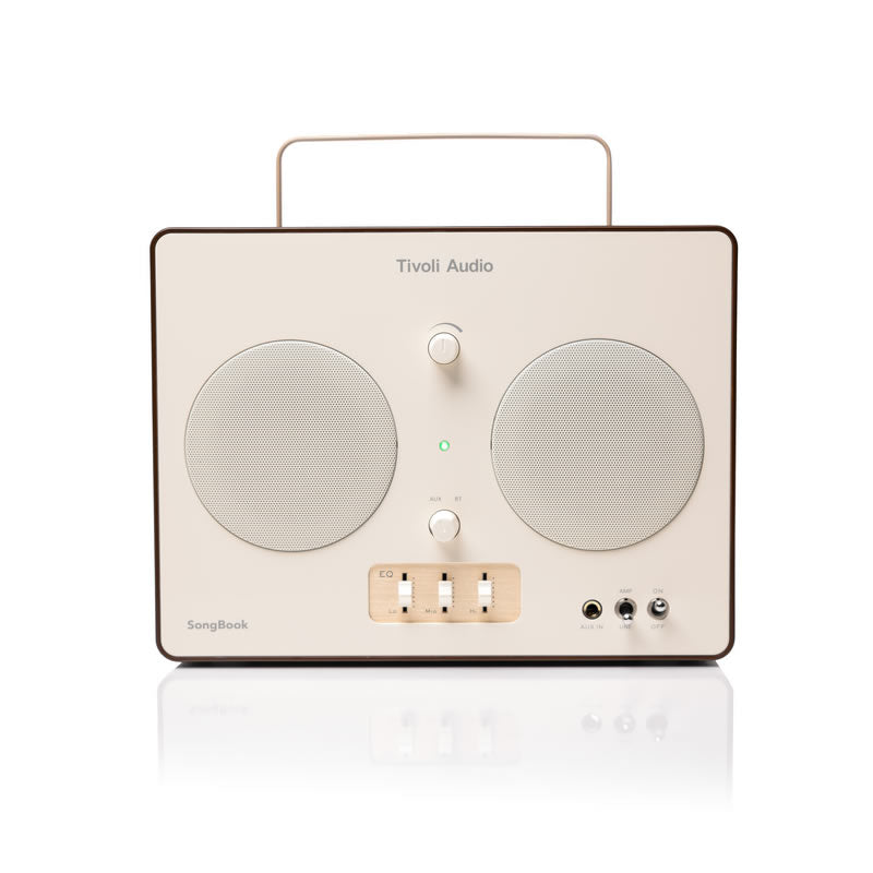 Tivoli Audio Song Book Bluetooth högtalare (kräm/brun)