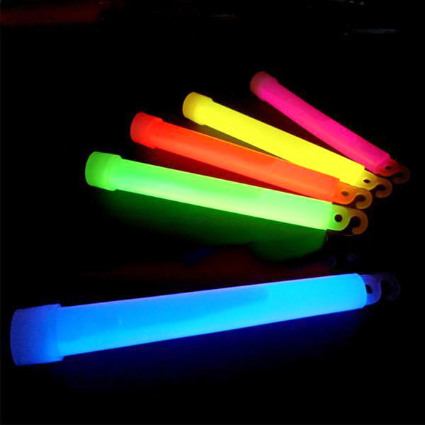 25 st. mix glowsticks 6"