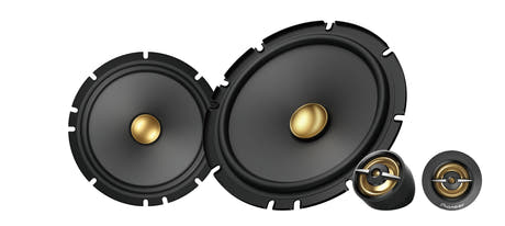 Pioneer TS-A1601C 2-vägs komponentsystem (350W, 16,5 cm)