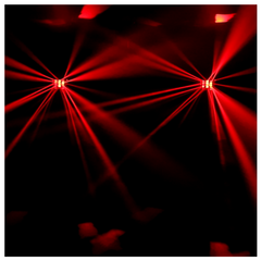 Light4Me Turbo Derby 4-i-1 – RGBW, UV, strobe & laser