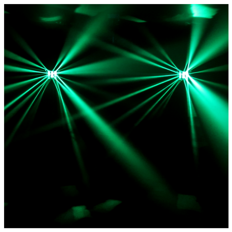 Light4Me Turbo Derby 4-i-1 – RGBW, UV, strobe & laser