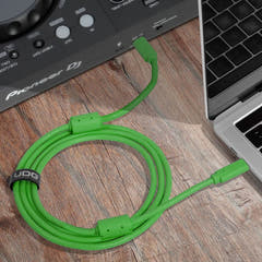 UDG Ultimate Cable USB 3.2 C-C Grön Rak 1,5m
